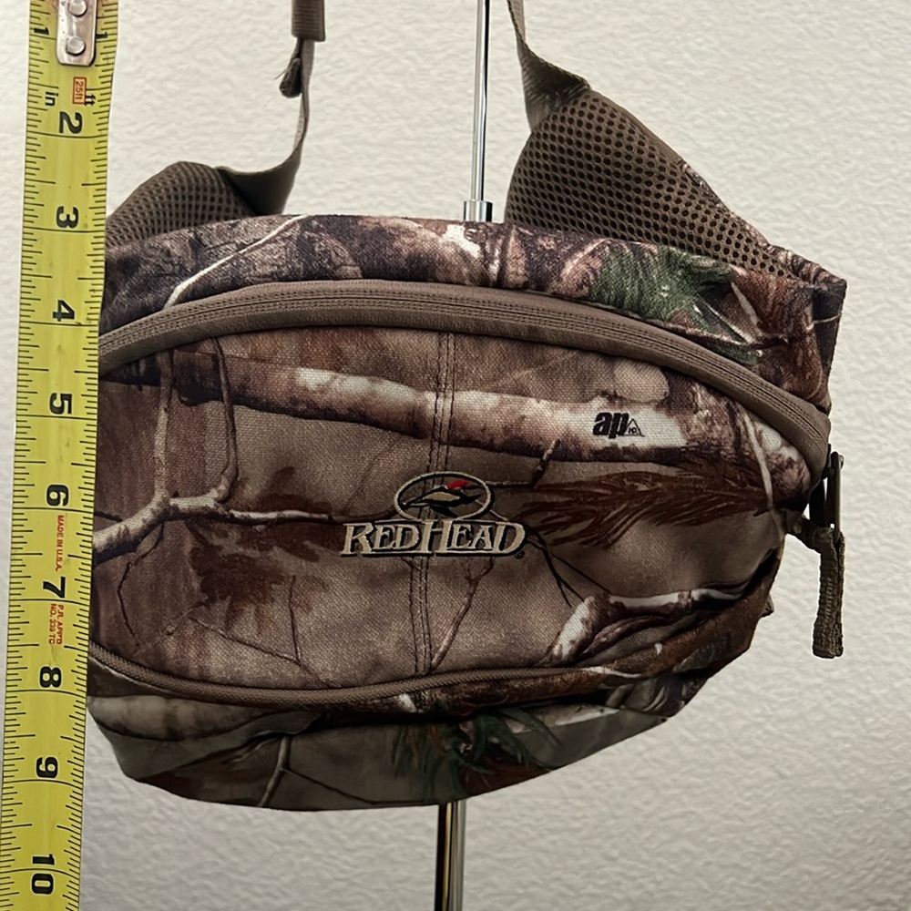 Redhead lumbar padded fanny pack or crossbody bag